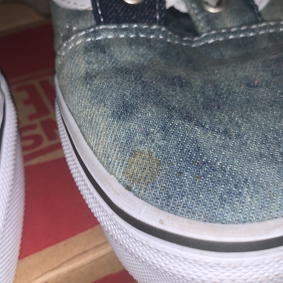 Acid Denim Old Skool Vans - Picture 5 of 7